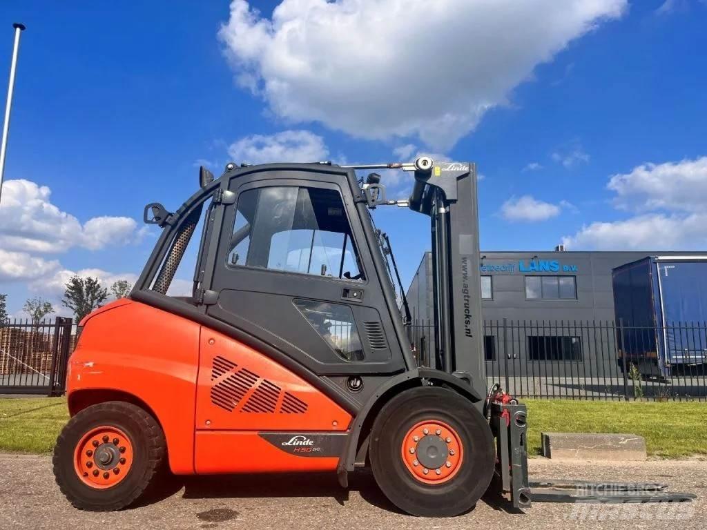Linde H50D 디젤 지게차