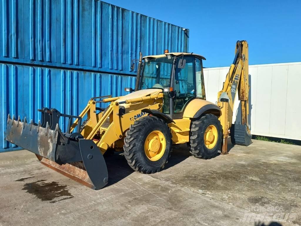 Komatsu WB 97 S-2 백호로더