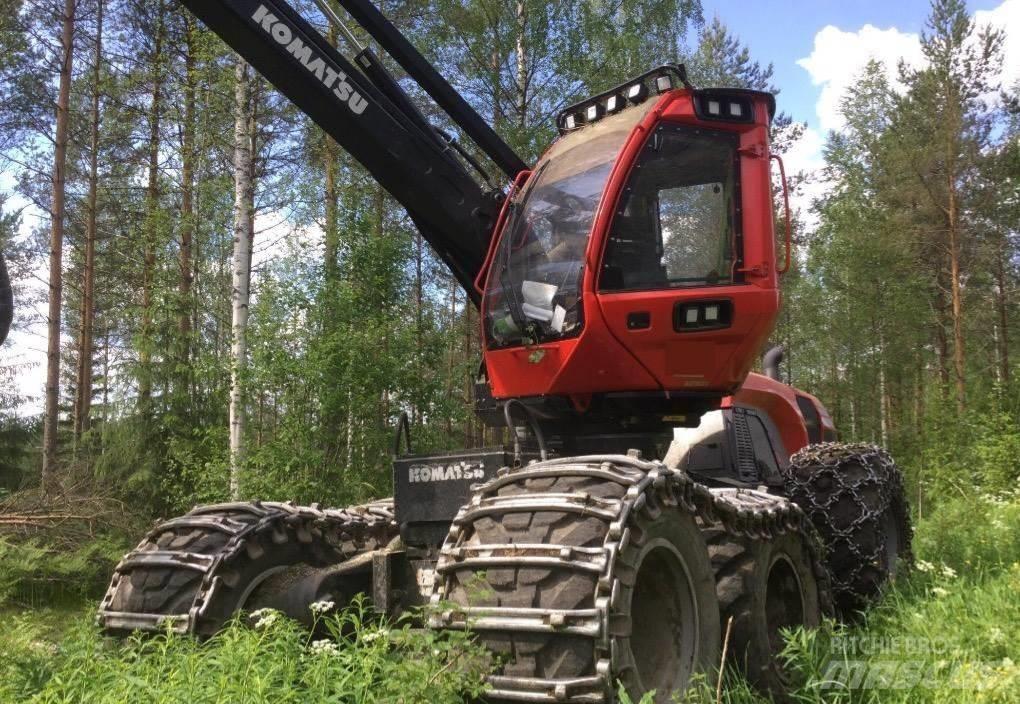 Komatsu 931 원목 하베스터