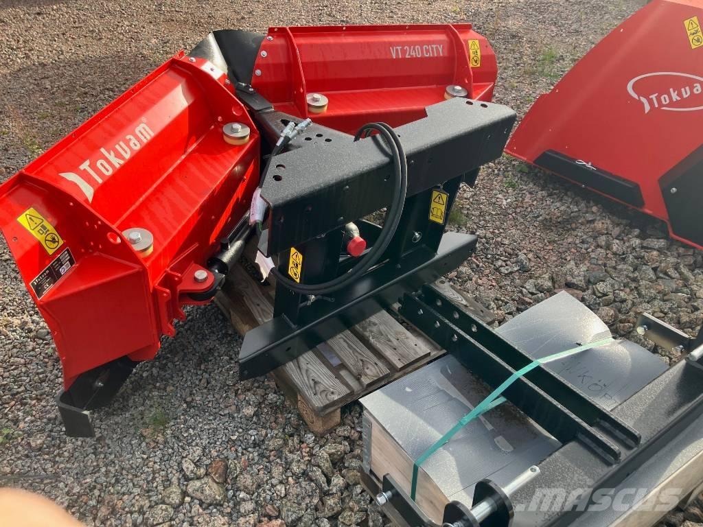 Tokvam VT240 city 제설 블레이드 및 제설기