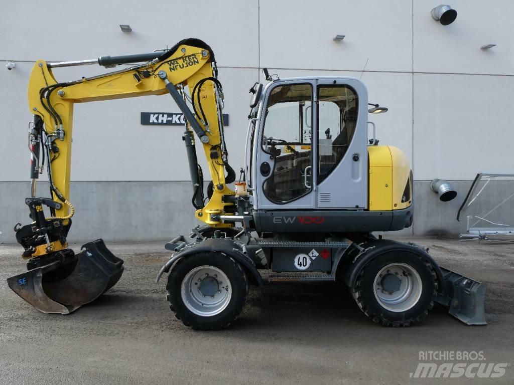 Wacker Neuson EW 100  휠 굴삭기