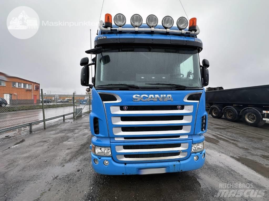 Scania R 500 LB 훅 리프트 트럭