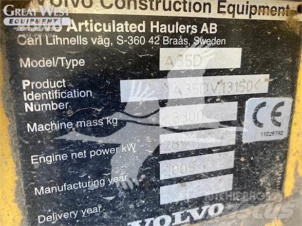 Volvo A35D 연결식 홀러