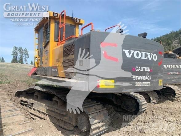 Volvo EC220EL 원목 하베스터