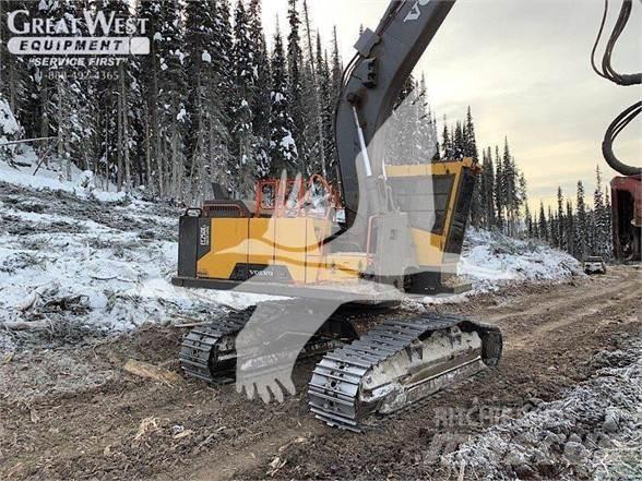 Volvo EC250EL 원목 하베스터
