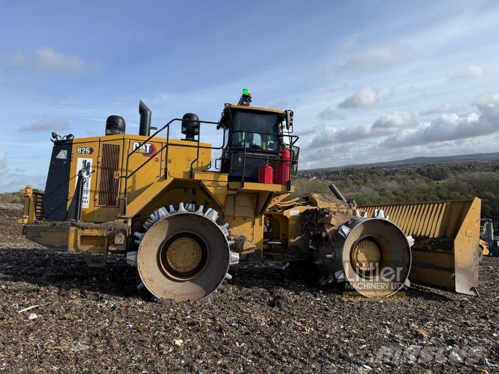 CAT 826 K 토양 다짐기