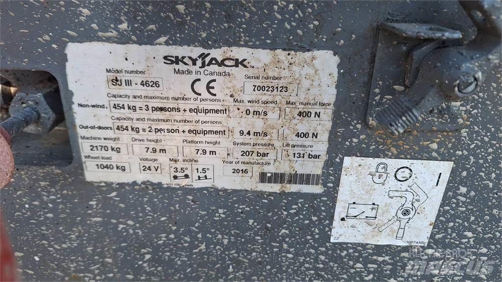 SkyJack SJIII4626 가위형 리프트