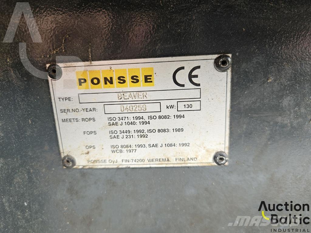 Ponsse Beaver 원목 하베스터