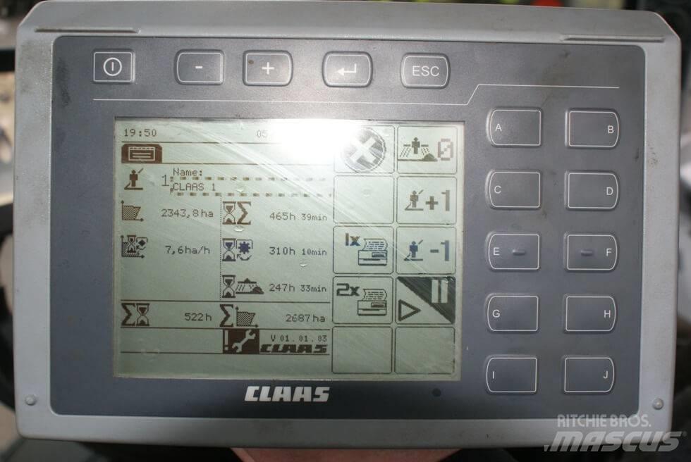 CLAAS Liner 3600 갈퀴 및 테더