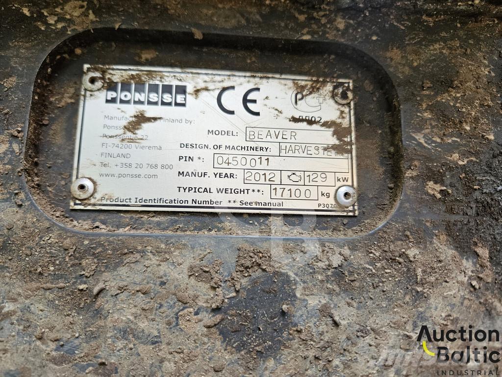 Ponsse Beaver 원목 하베스터