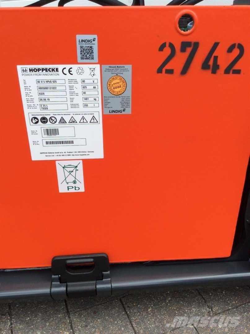 Linde E35L 전동 지게차