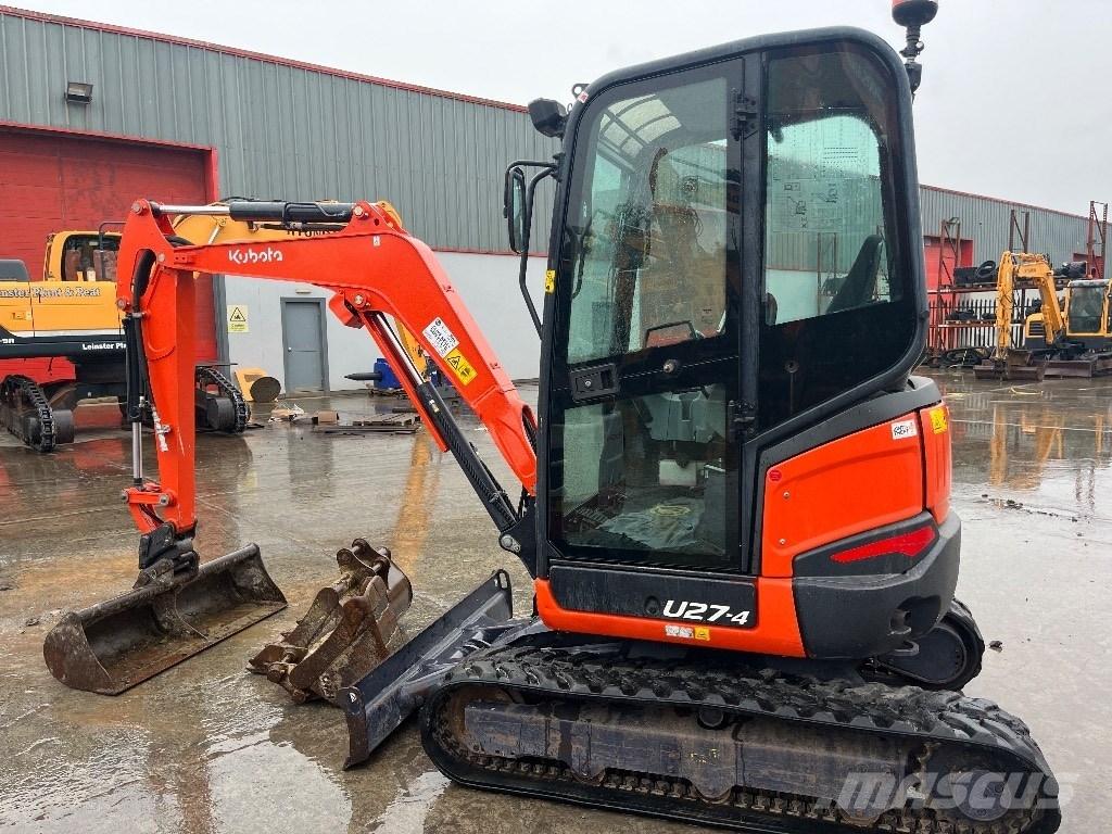 Kubota U 27-4 소형 굴삭기 7톤 미만