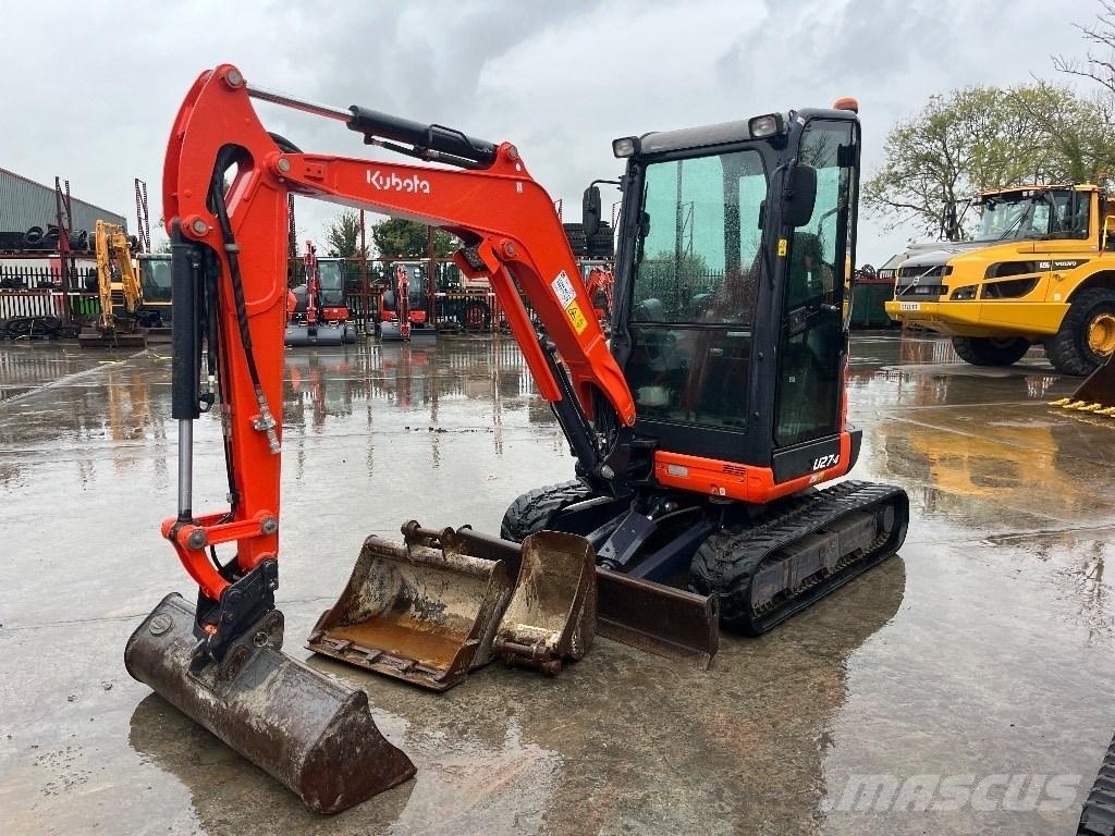 Kubota U 27-4 소형 굴삭기 7톤 미만