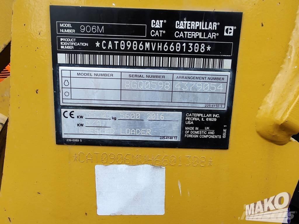 CAT 906  휠로우더