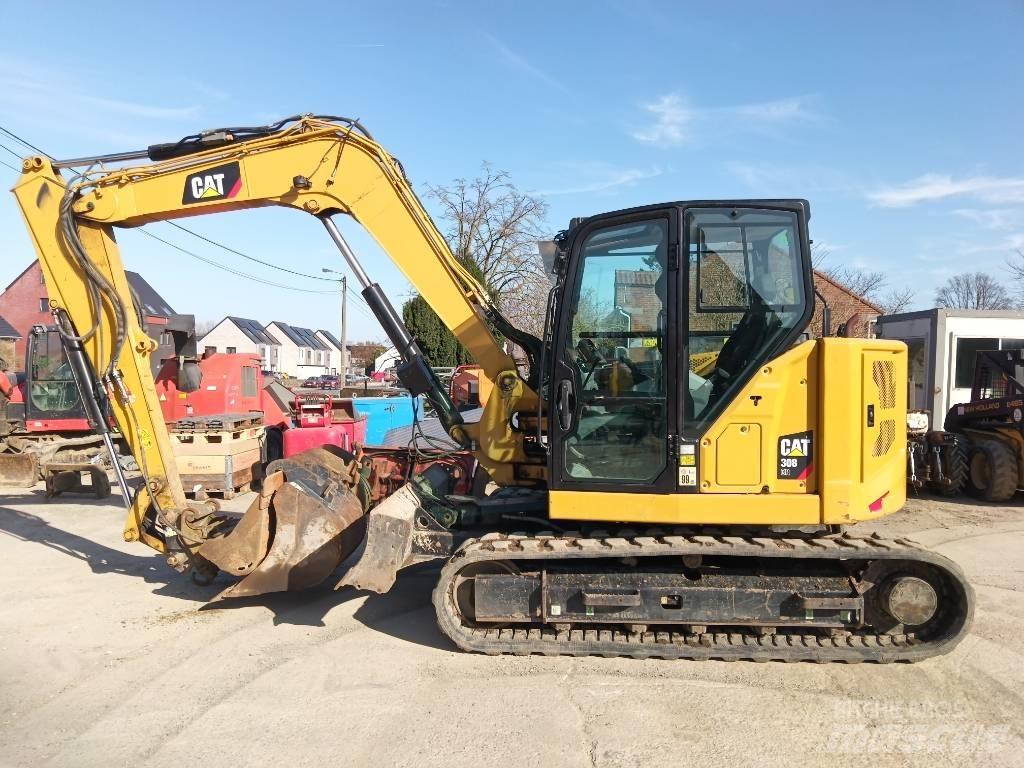 CAT 308 C CR 중형굴삭기 7톤-28톤