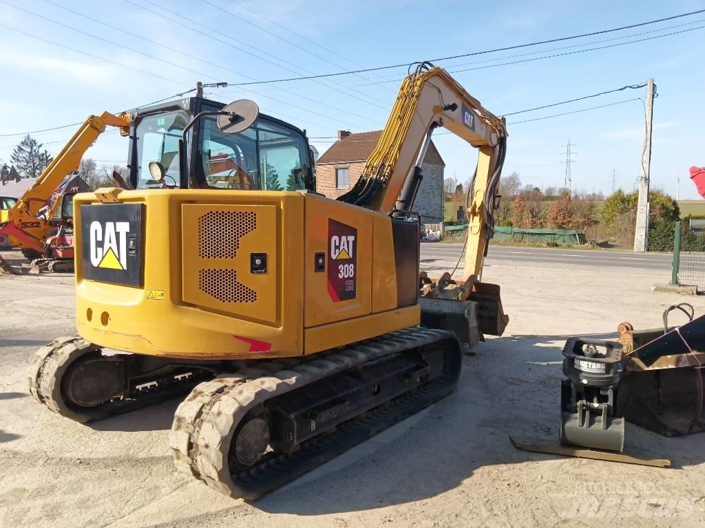 CAT 308 C CR 중형굴삭기 7톤-28톤