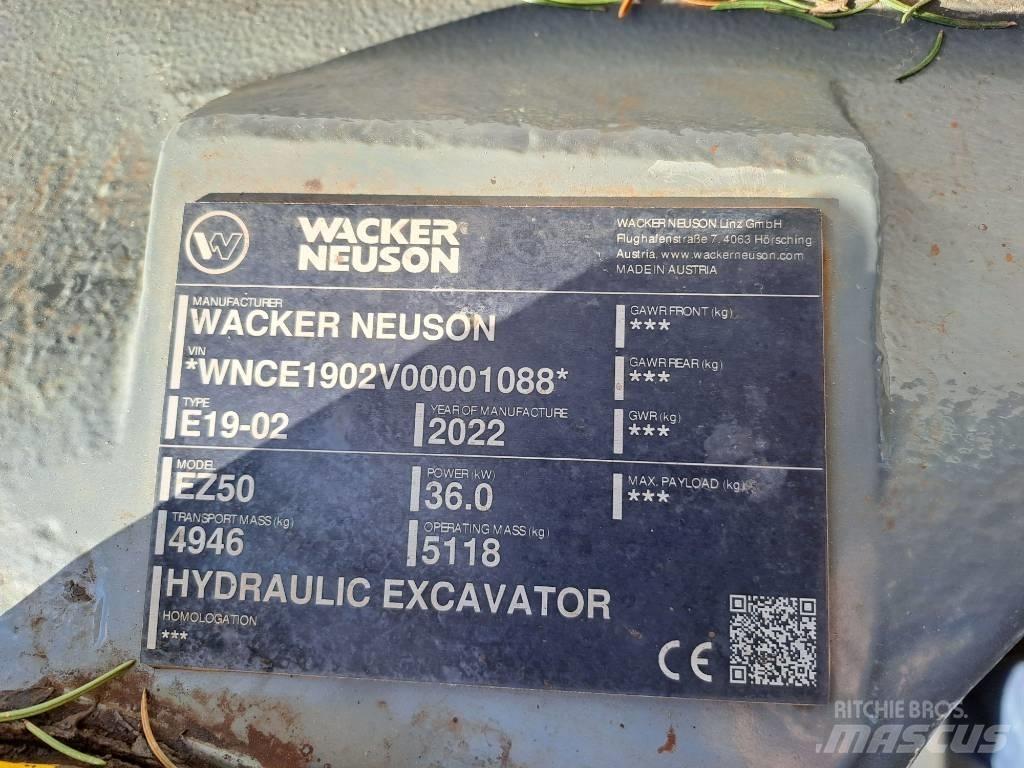 Wacker Neuson EZ50 대형 굴삭기 29톤 이상