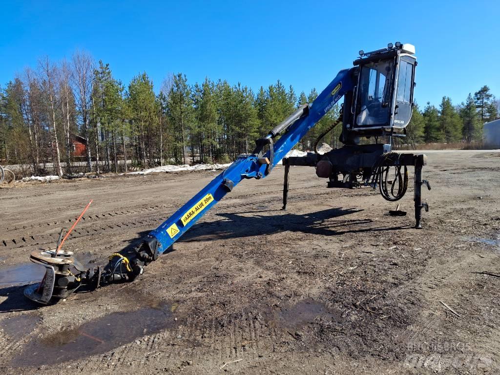 Palfinger M12L 목재 크레인