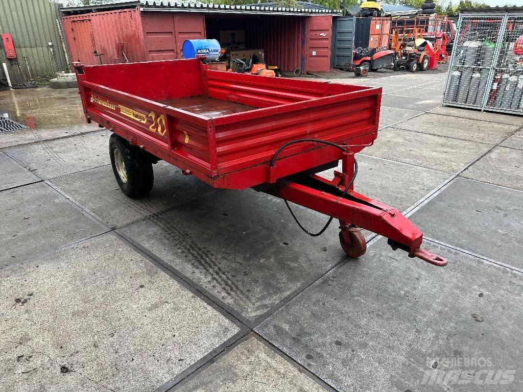  Kiepwagen 4t 티퍼 트레일러