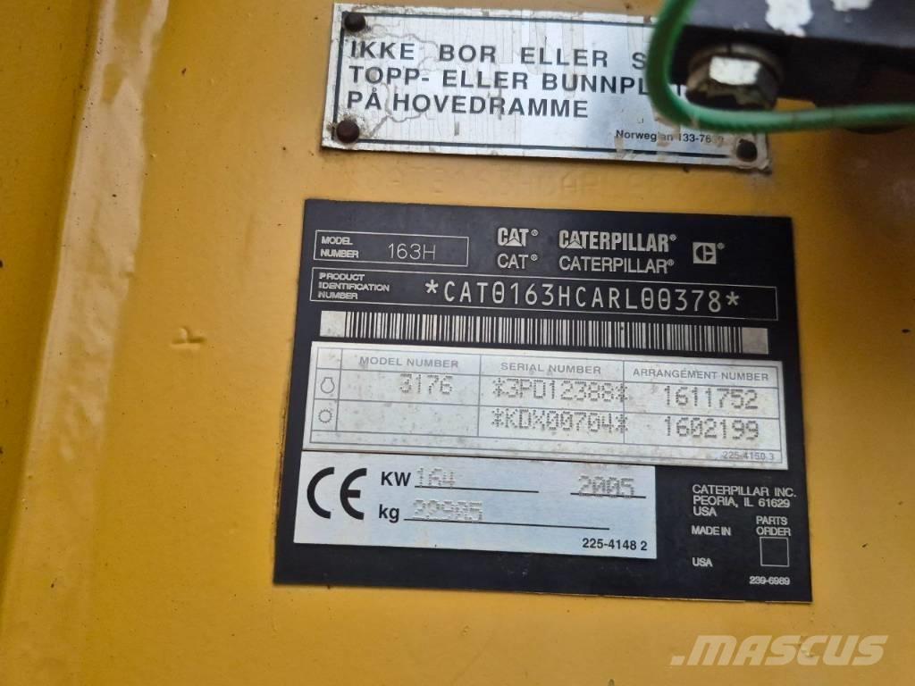 CAT 163 H 그레이더