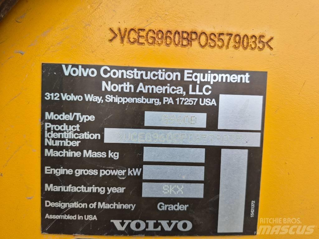 Volvo G 960B 그레이더