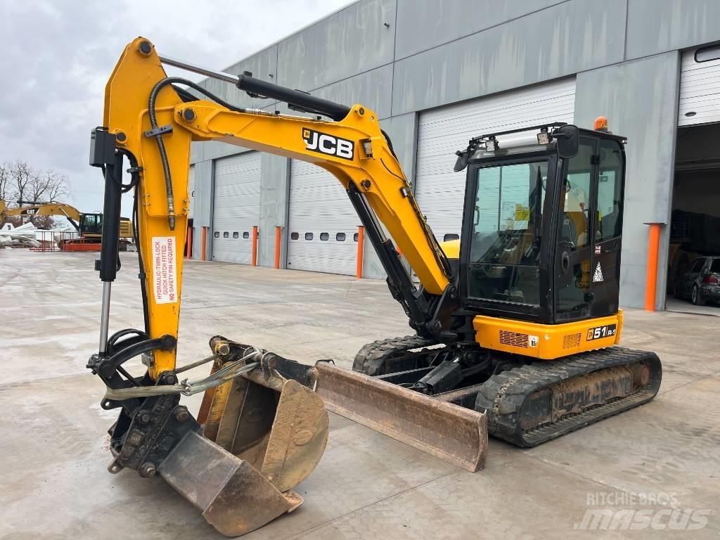 JCB 51 R-1 소형 굴삭기 7톤 미만