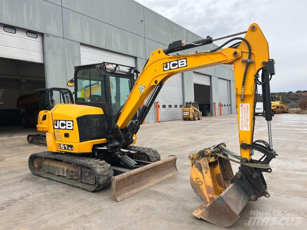 JCB 51 R-1 소형 굴삭기 7톤 미만