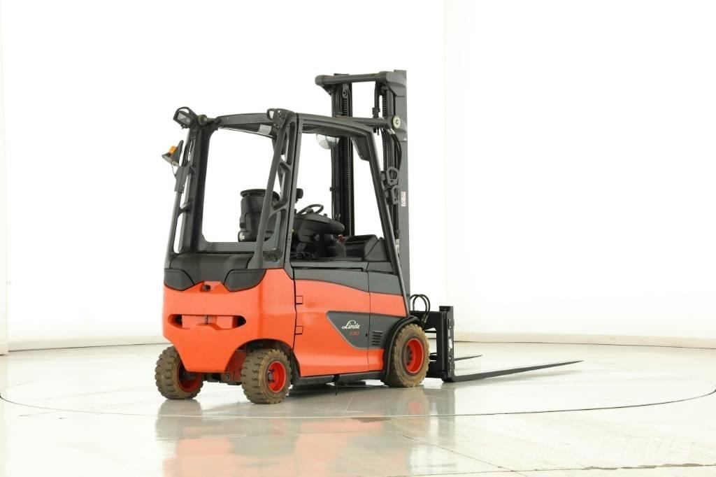 Linde E-30-HL-01-600 전동 지게차