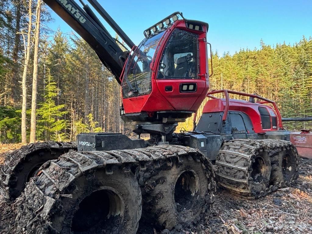 Komatsu 931XC 원목 하베스터