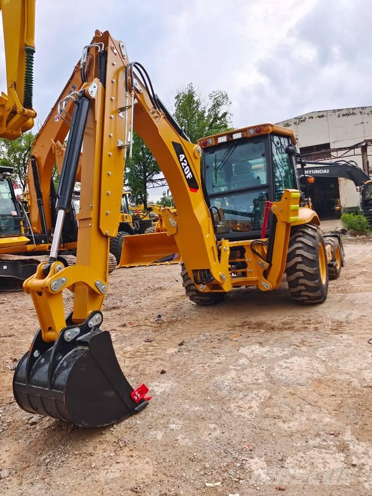 CAT 420 F 백호로더
