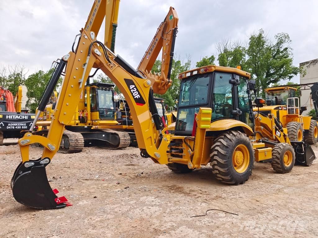CAT 420 F 백호로더