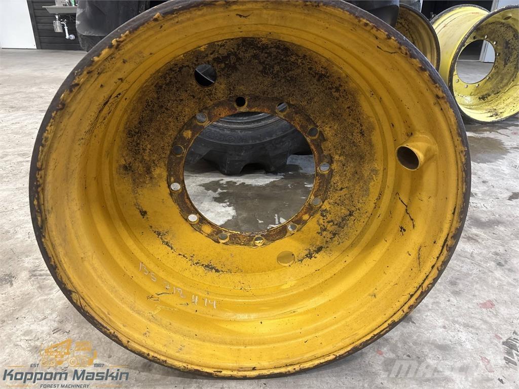 Rottne H14 24x34 타이어, 휠 및 림