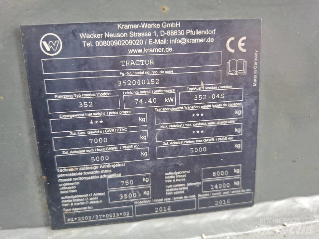 Kramer 8115  휠로우더