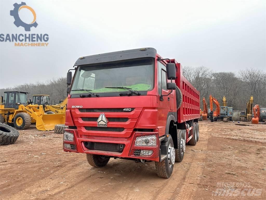 Howo 420HP 덤프 트럭