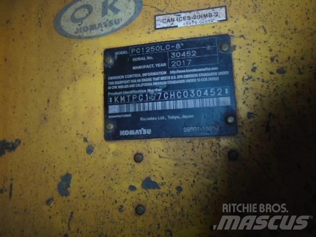 Komatsu PC1250LC-8 대형 굴삭기 29톤 이상