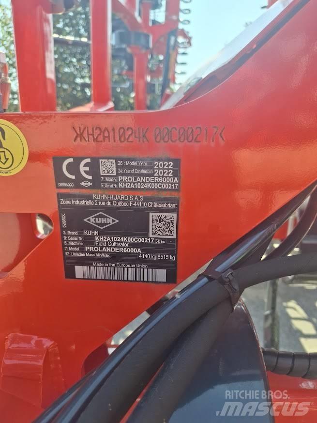 Kuhn Prolander 6000 경운기