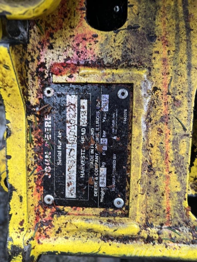 John Deere 1170 E 원목 하베스터