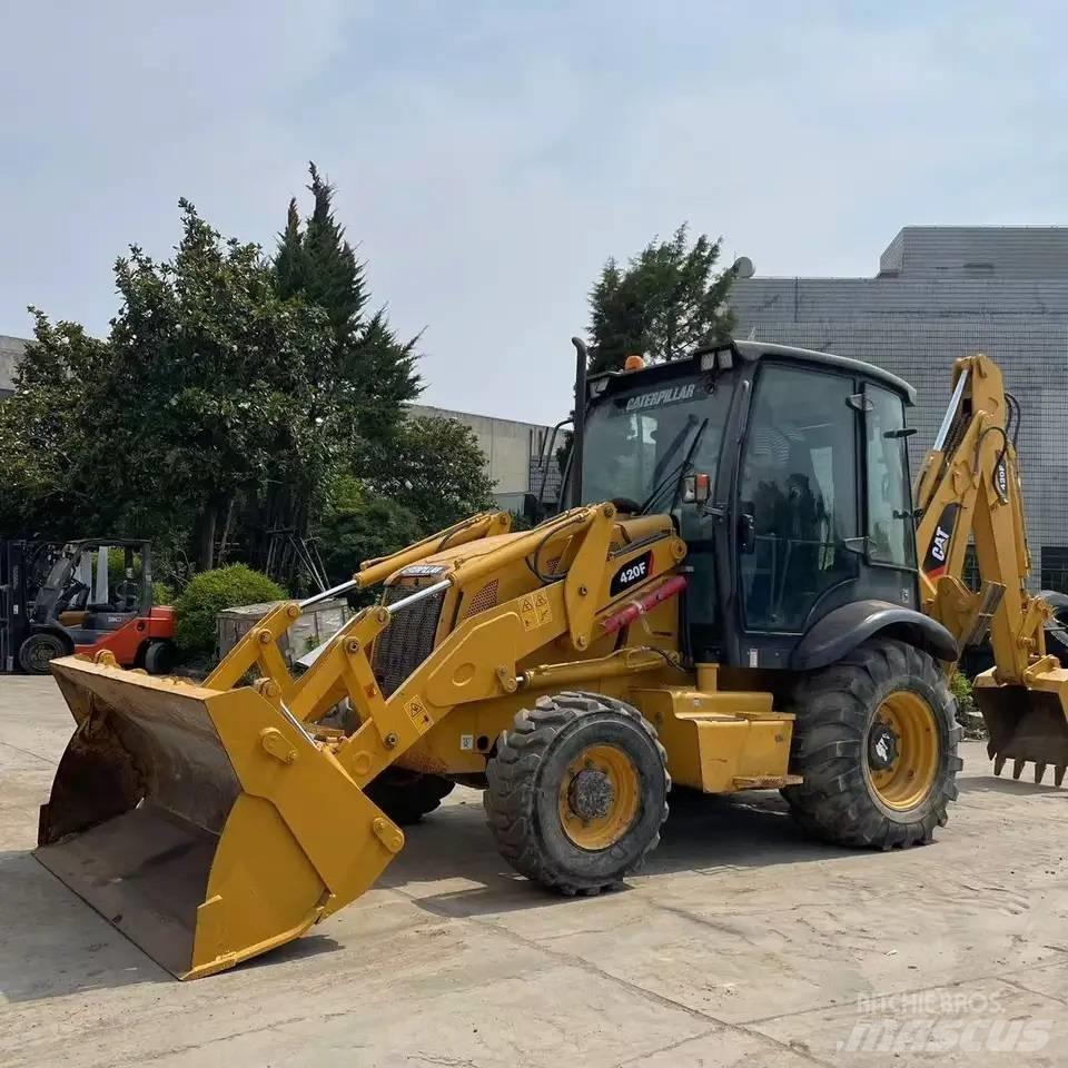 CAT 420 F 백호로더
