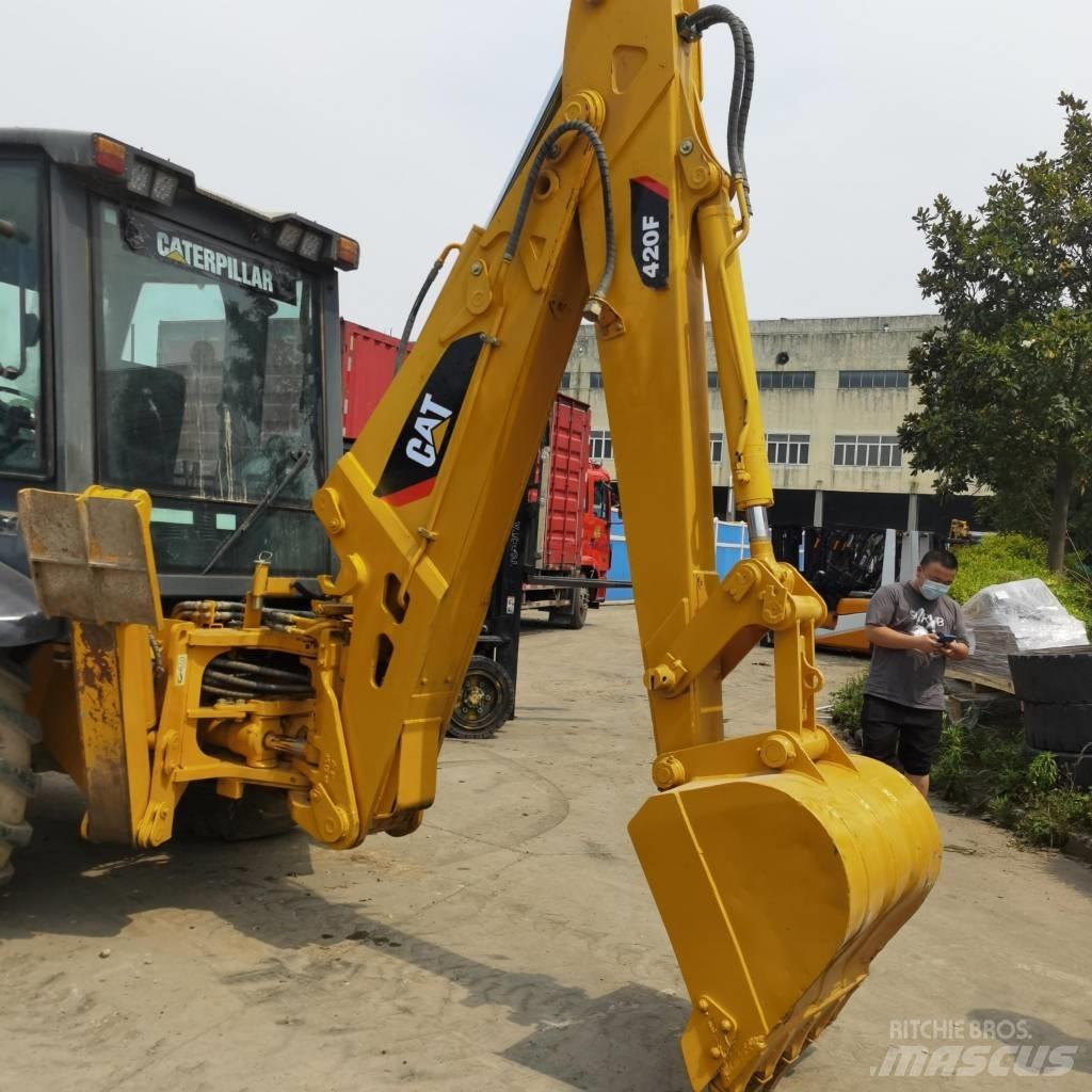 CAT 420 F 백호로더