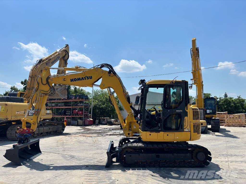 Komatsu PC88MR-10 중형굴삭기 7톤-28톤