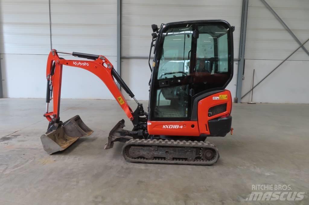 Kubota KX 018-4 소형 굴삭기 7톤 미만