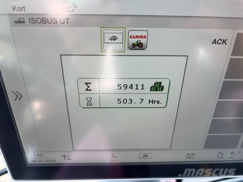 Massey Ferguson 2190 각형 곤포기