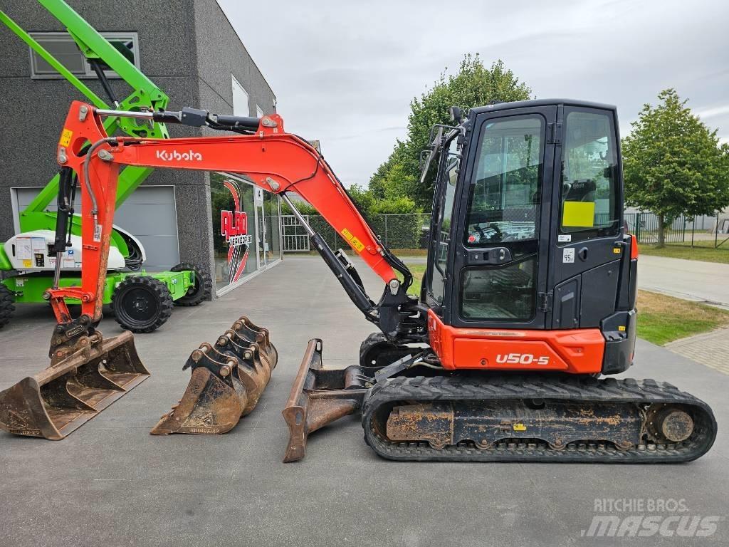 Kubota U 50-5 소형 굴삭기 7톤 미만
