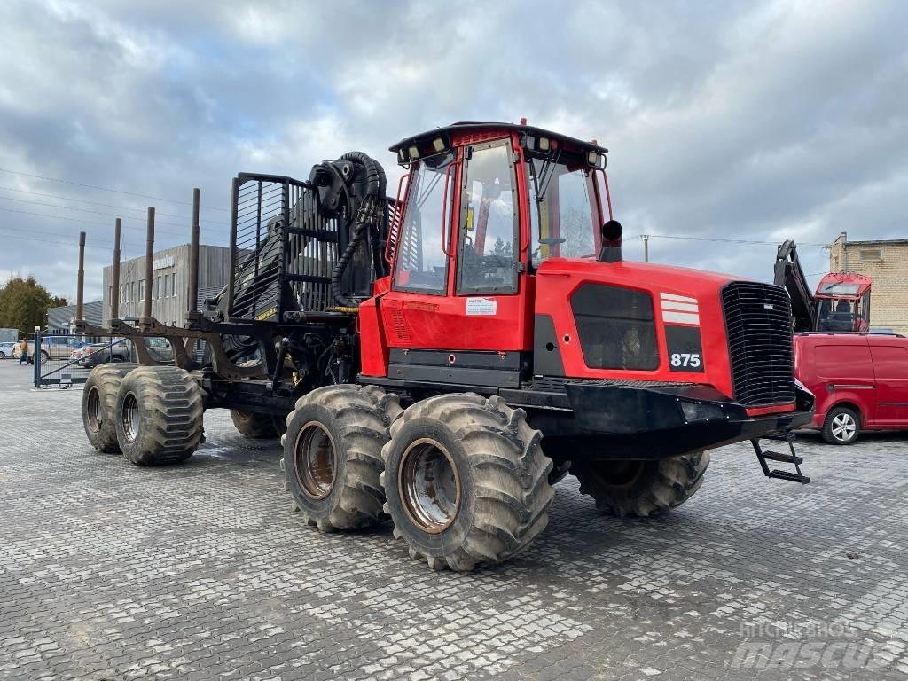 Komatsu 875 원목 포워더