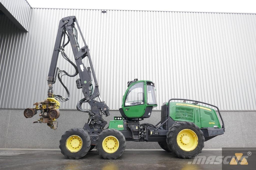 John Deere 1270E 원목 하베스터