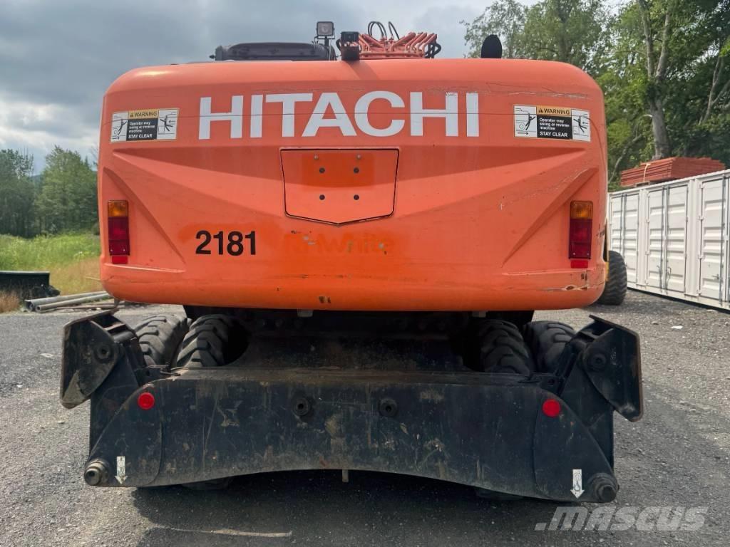 Hitachi ZX 220 W-3  휠 굴삭기