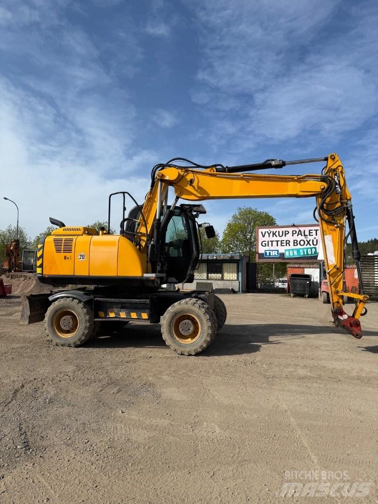 JCB JS 145 W  휠 굴삭기
