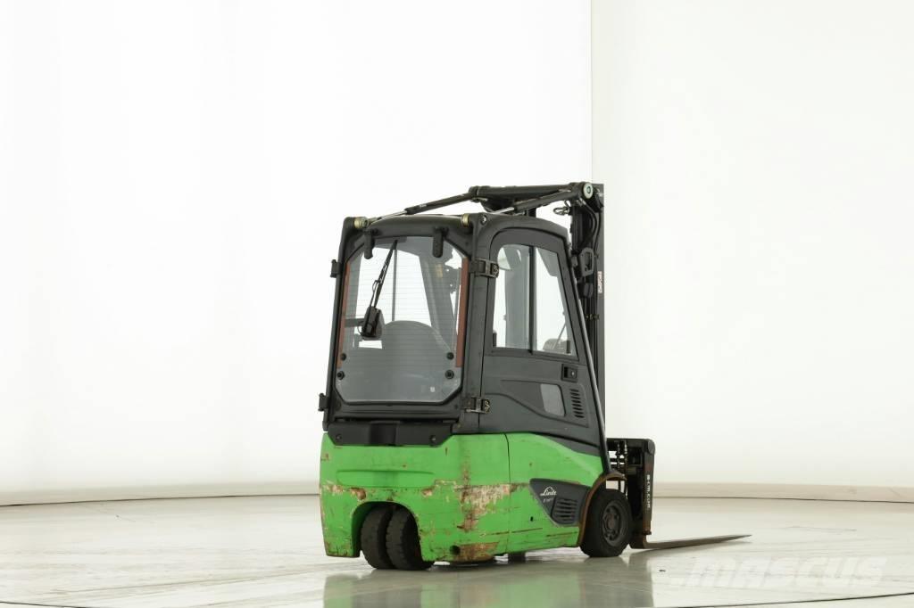 Linde E 14-02 전동 지게차
