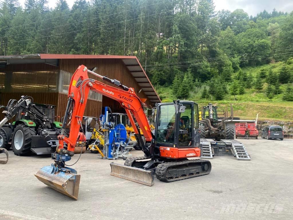 Kubota KX 060-5 소형 굴삭기 7톤 미만