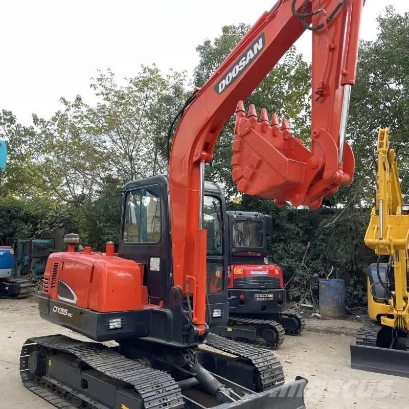 Doosan DX55-9C 소형 굴삭기 7톤 미만